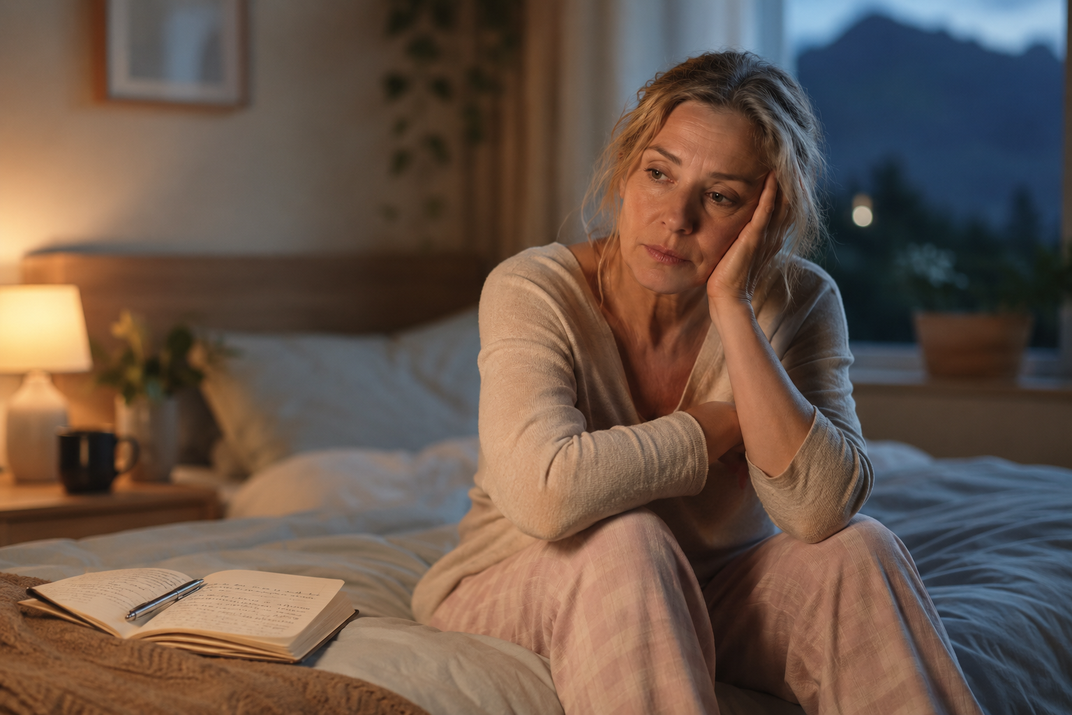 Chronic stress and sleep problems in Midlife: why you feel tired but wired